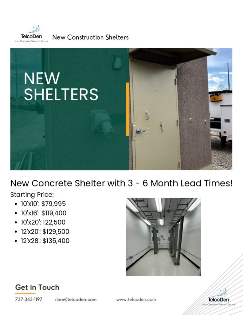 New shelters